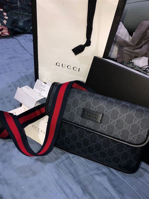 gucci mens bag sports|gucci sling bag for men.